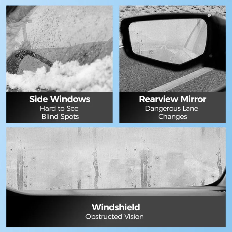 💥 BUY 1 GET 2! ❄️ Micromolecular Anti-Fog Coating Wiper – Keeps Your Windshield Clear & Fog-Free 🧽✨