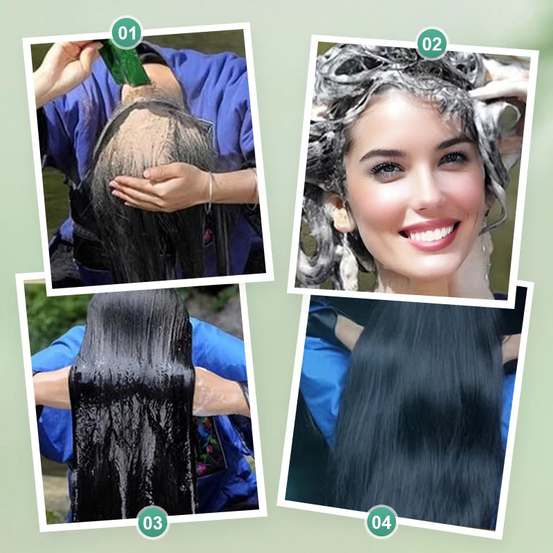 Herbal Anti-Dandruff & Oil-Control Shampoo Powder