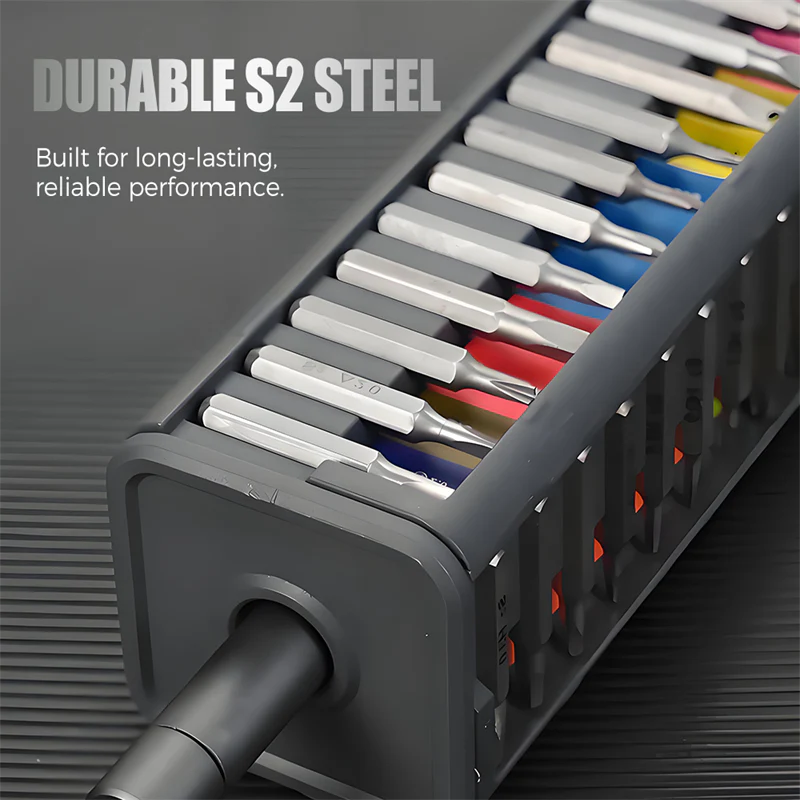 💥 Today Only: 50% Off🛠️ 49-in-1 Portable Non-Slip Magnetic Electric Screwdriver Set: Fits 99% of Screws!