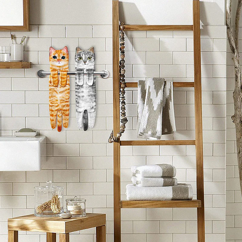 ⏳Limited-time 50% off⏰Cute Cat Hand Towel😺🐾