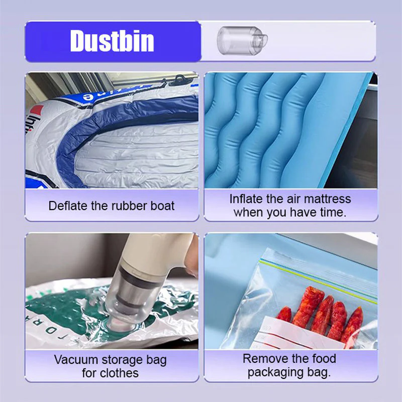 🏆All-in-one cordless blower, vacuum and inflator for home and car👑