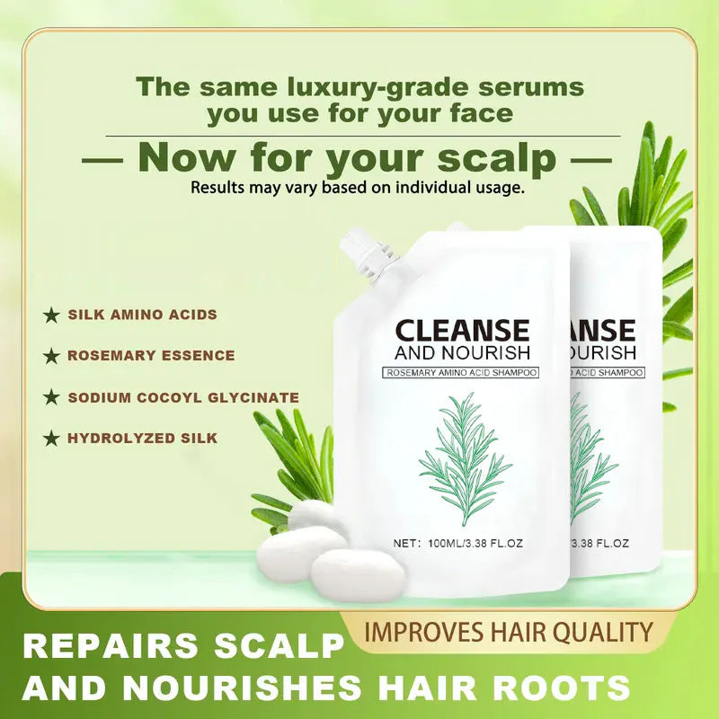 🧴 BUY 2 GET 1 FREE! ✨ Smooth & Glossy Hair Shampoo - Natural growth, deep follicle repair, Sulfate-Free Formula for All Hair Types 🌟📦