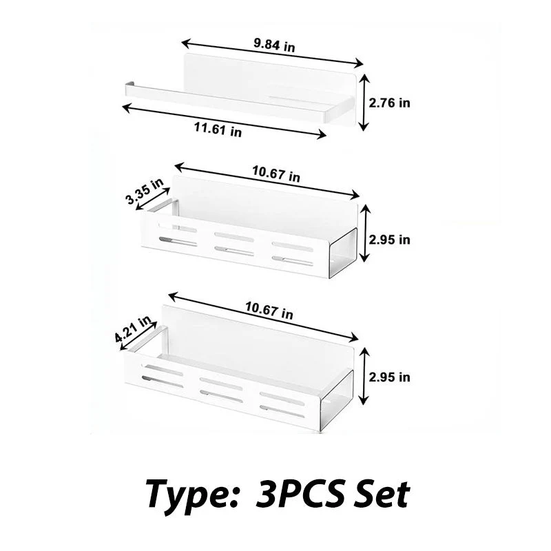 Magnetic Spice Rack for Refrigerator with Paper Towel Holder