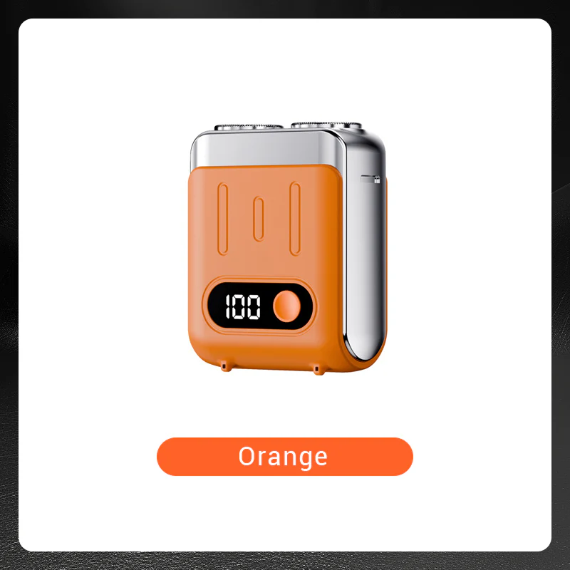 Men's Portable Mini Rotary Electric Shaver