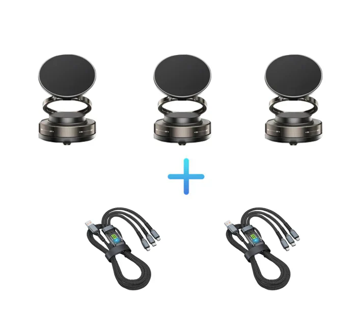 🔥Buy More Save More🔄360° Adjustable Vacuum Magnetic Phone Holder📱🚗