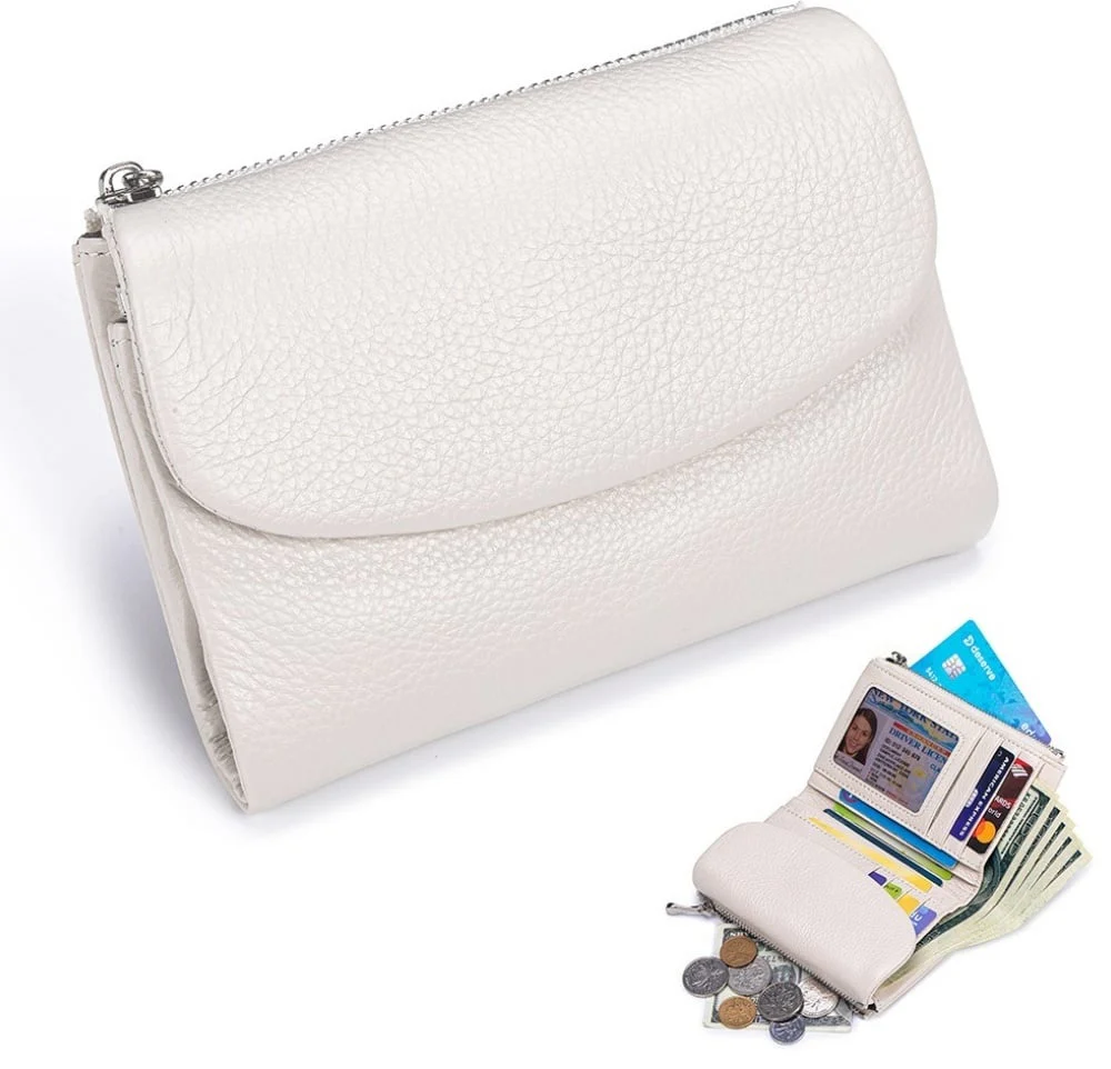 ⏰Unisex-Geldbörse aus Kieselleder🔥