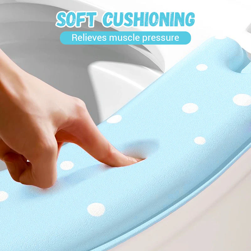 Home Waterproof Printed Toilet Seat Cushion