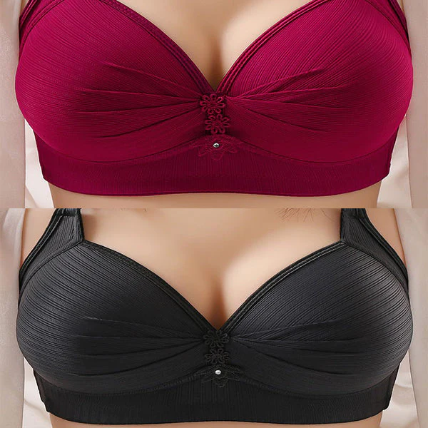 🥰Hot Sale🔥Plus Size Comfortable Underwear Bra