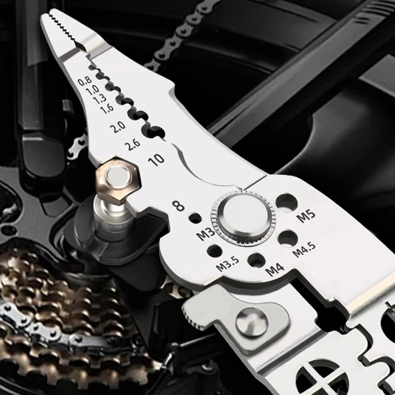 🔥Hot Sales -50% OFF🔥💥Multifunctional Wire Stripper Crimper Cable Cutter Pliers