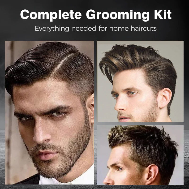 Electric Hair Cutting Clipper Kit