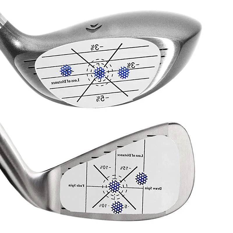 Self-Teaching Golf Impact Tape Set for Woods & Irons