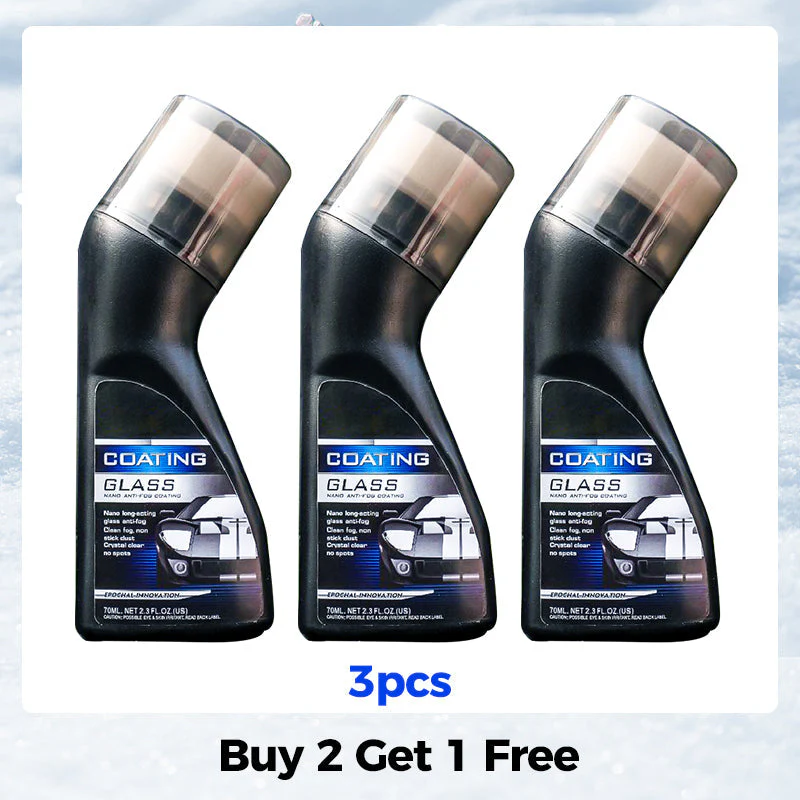 💥 BUY 1 GET 2! ❄️ Micromolecular Anti-Fog Coating Wiper – Keeps Your Windshield Clear & Fog-Free 🧽✨