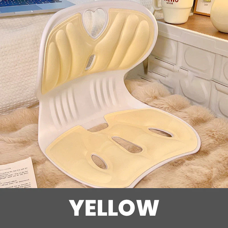 💯Ergonomic back and lumbar support cushion in memory foam for chair