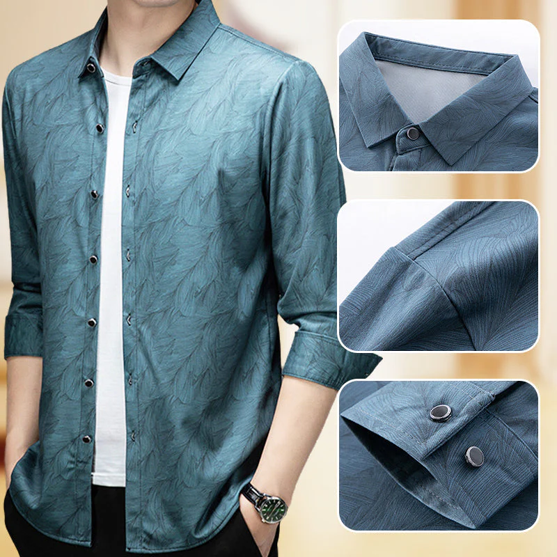 Men’s Casual Business Wrinkle-Resistant Shirt✈️Free shipping when you buy 2✈️