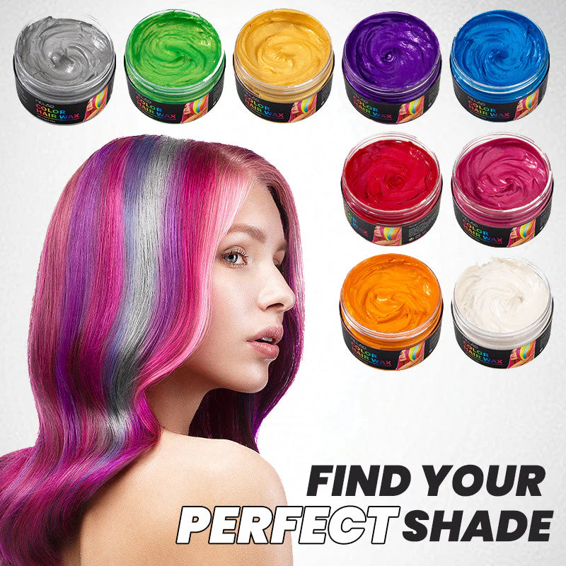 Natural Instant Washable Hair Coloring Wax
