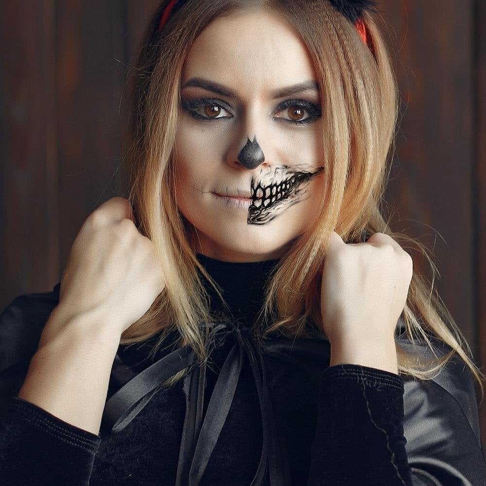 Halloween Prank temporary makeup Tattoo😈Realistic and easy to remove
