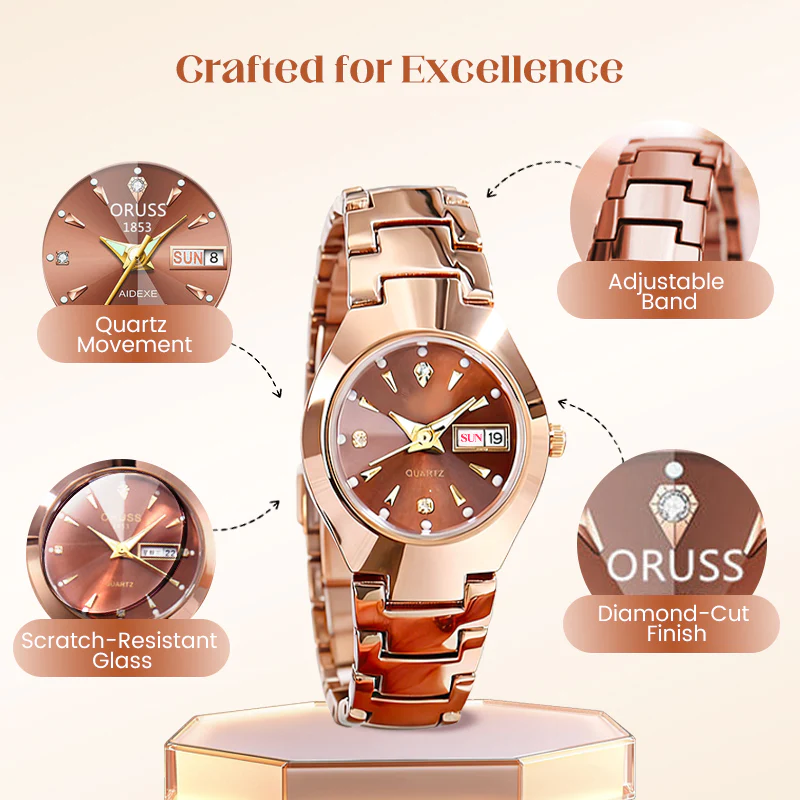Women’s Elegant Waterproof Watch