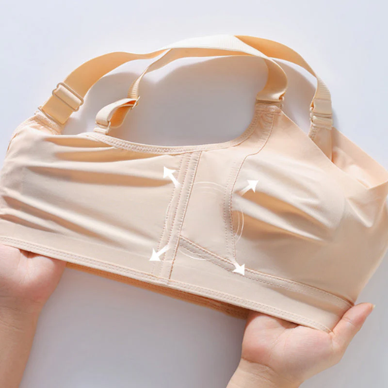 🔥49% OFF & Breathable Wirefree Full Coverage Push Up Bra