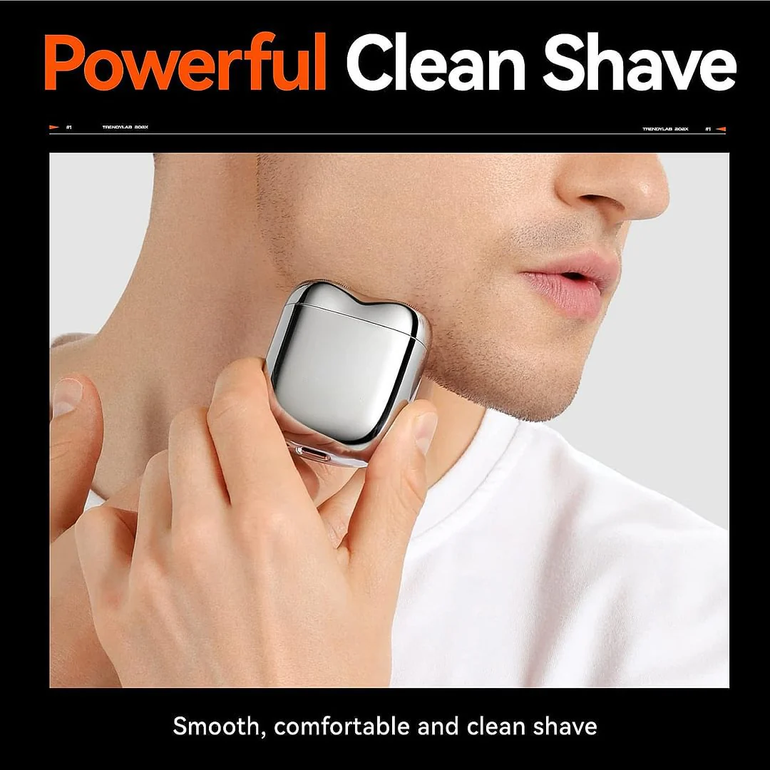 ✨HOT SALE✨2025New Upgrade Pocket Shaver USB Mini Shavers for Men Rechargeable Waterproof Compact Electric Razor for Home, Car, Travel