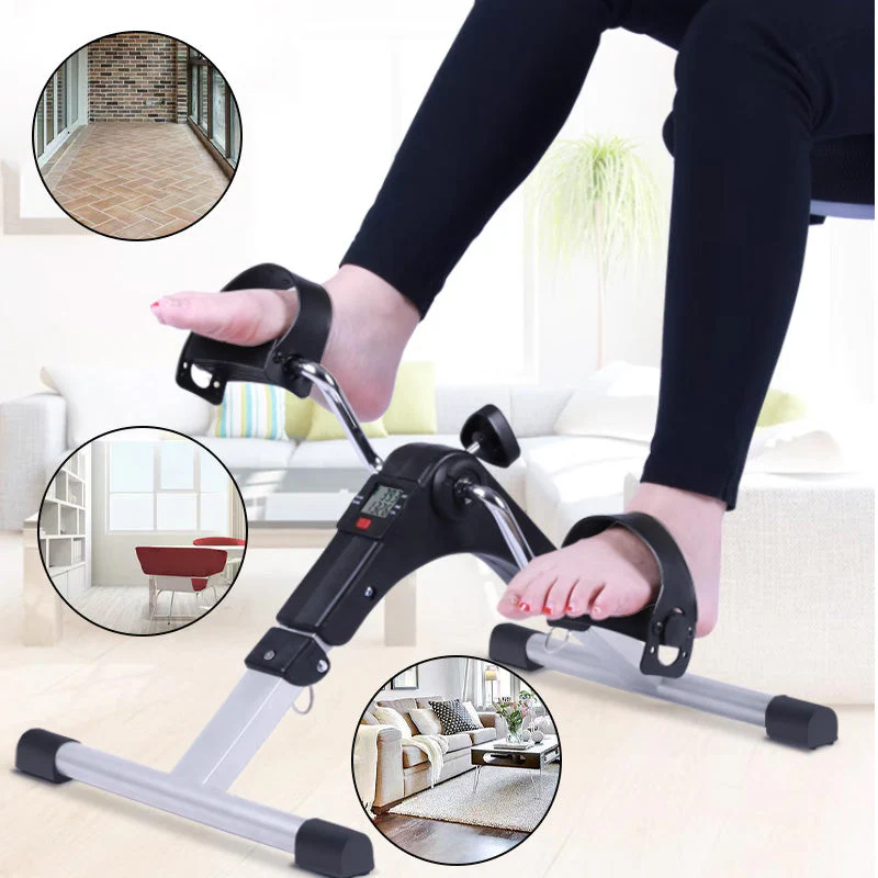Mini Folding Pedal Exerciser for Under Desk Use