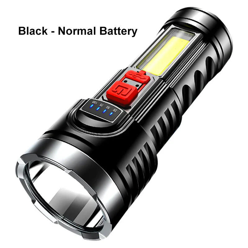 Outdoor Ultra-Bright Long-Range LED Flashlight