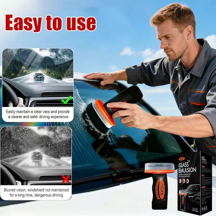 Hot Sale 50% OFF!!⚡50K+ SOLD!🔥🔥2025 Handheld Glass Oil-Film Remover