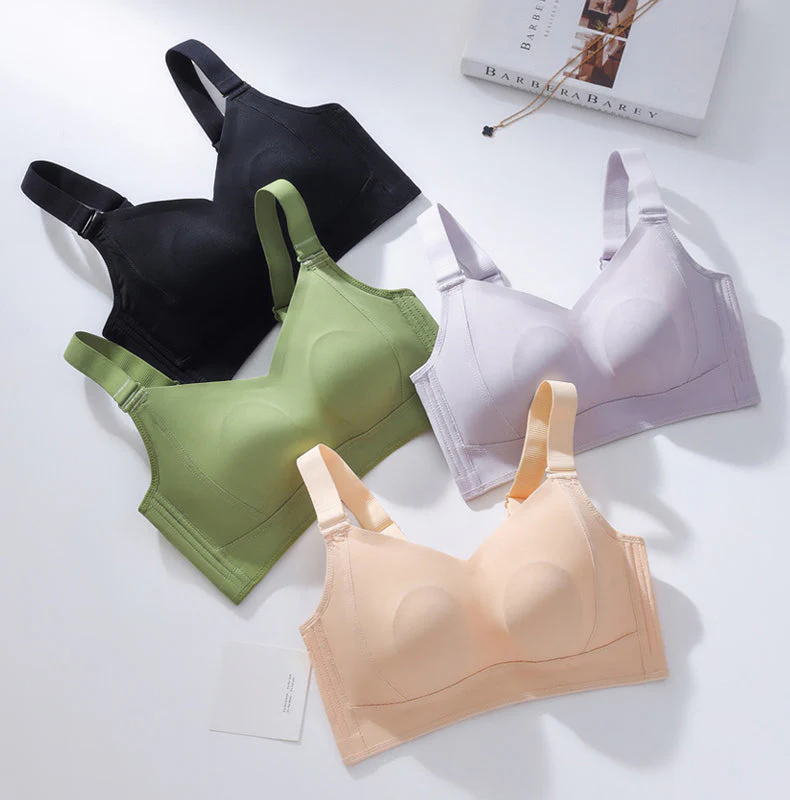 🔥49% OFF & Breathable Wirefree Full Coverage Push Up Bra