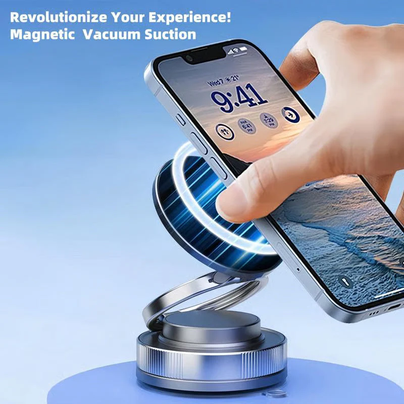 🔥Buy More Save More🔄360° Adjustable Vacuum Magnetic Phone Holder📱🚗