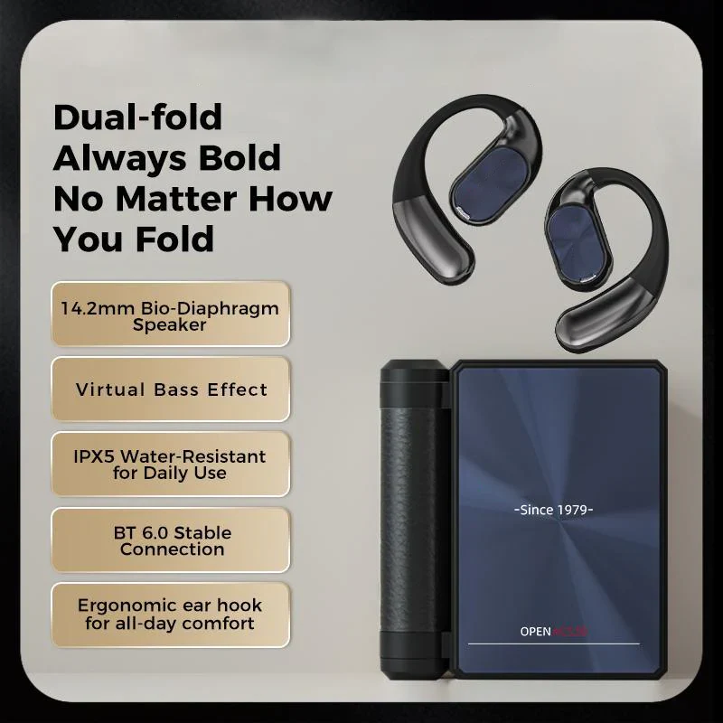 Limited-Time Sale  50% OFF✨ Wireless Noise-Canceling Bluetooth 6.0 Earbuds 🥤, 145-Hour Ultra-Long Battery Life 🥳, IPX5 Waterproof Sports Earphones 🚲