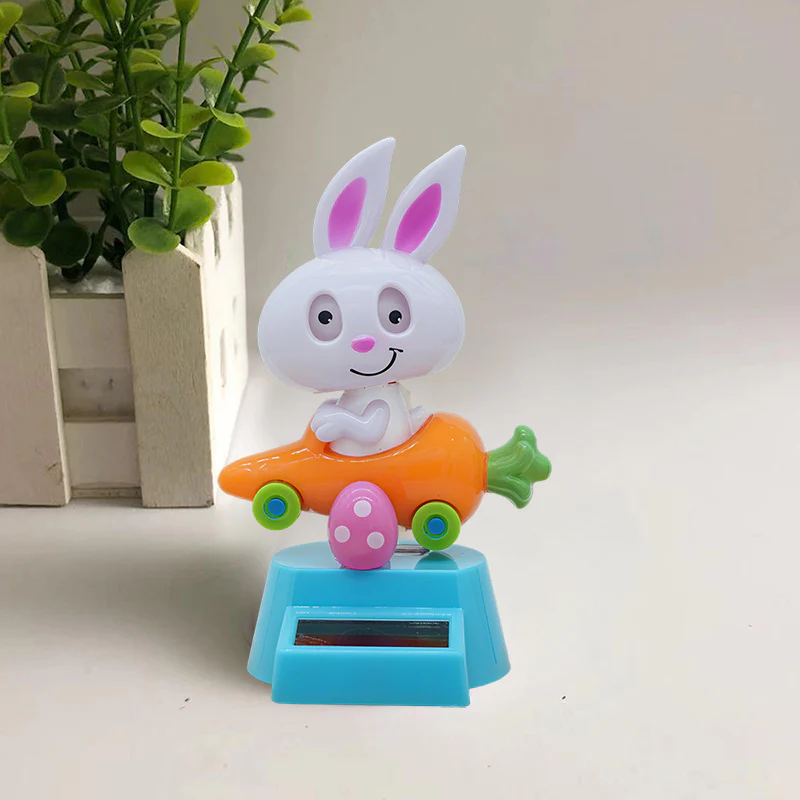 Solar-Powered Car Dashboard Toys