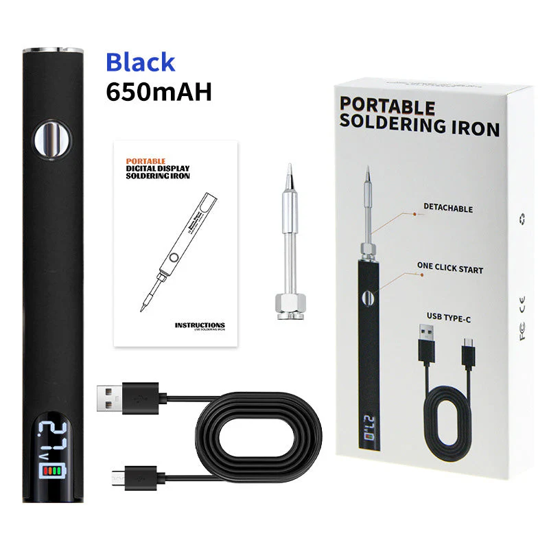⏳Time-limited Special⌛Portable Digital Display Soldering Iron Kit