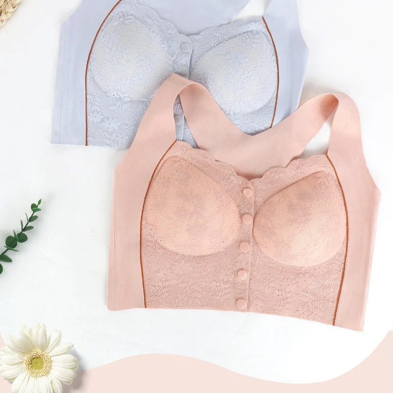 Women's Comfortable Wireless Front-Closure Bra