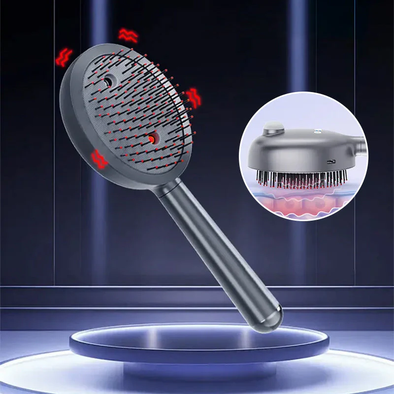 3-in-1 Electric Scalp Massage Spray Brush