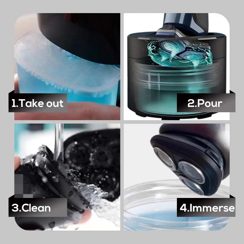 Cleaning Solution for Electric Shaver