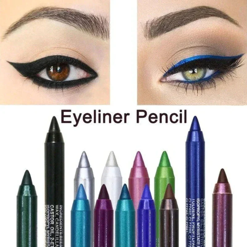 🎁Super Deal💜 50,000 Units Sold✨ 14-Piece Waterproof Gel Eyeliner Set Features metallic and pearlescent finishes Long-lasting, smudge-proof formula✨