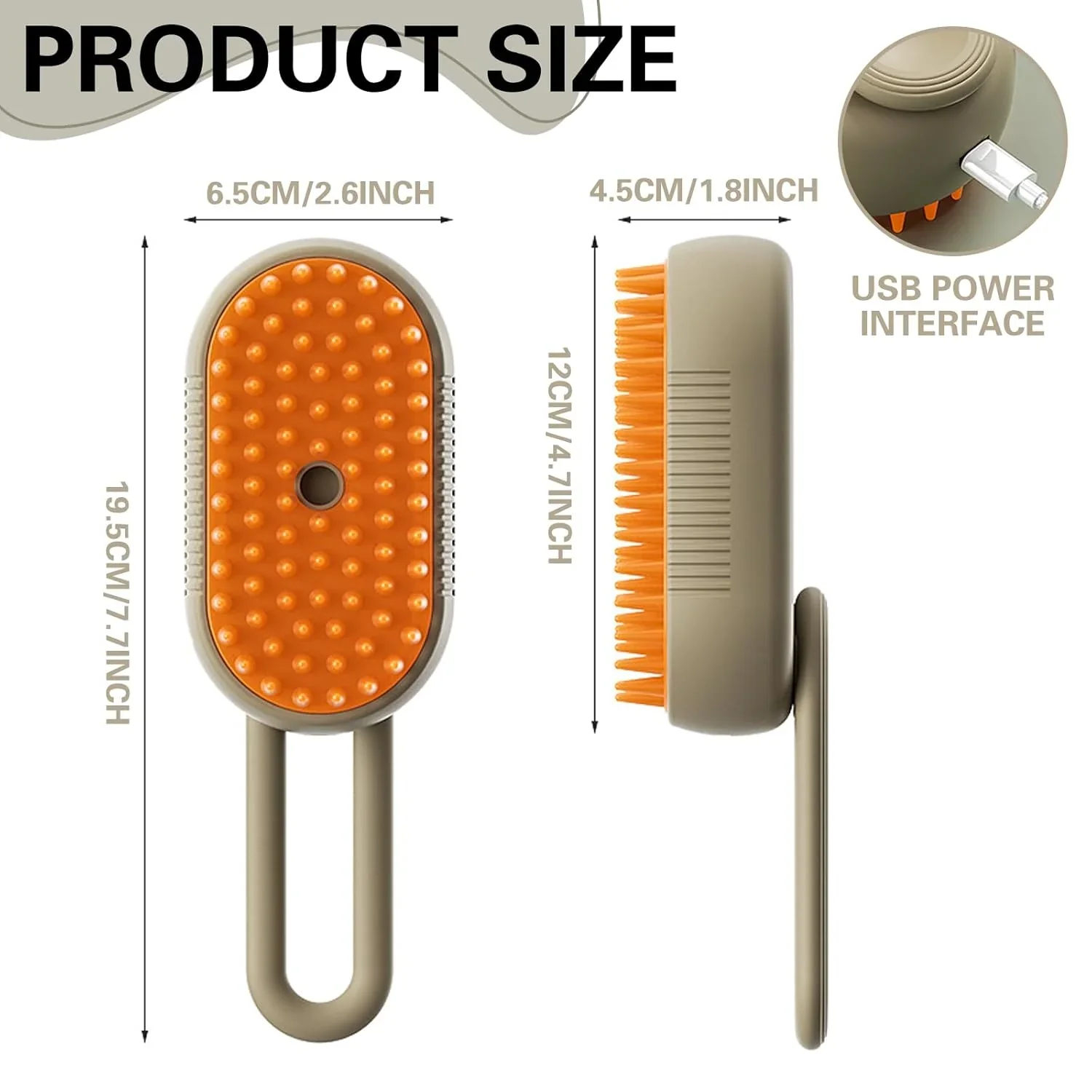 Hot Sale🎁🔥✨3 in 1 pet steam brush
