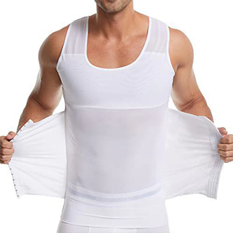 🔥New Hot Selling❤️‍🔥Men's Slimming Mesh Waist-Cinching Vest