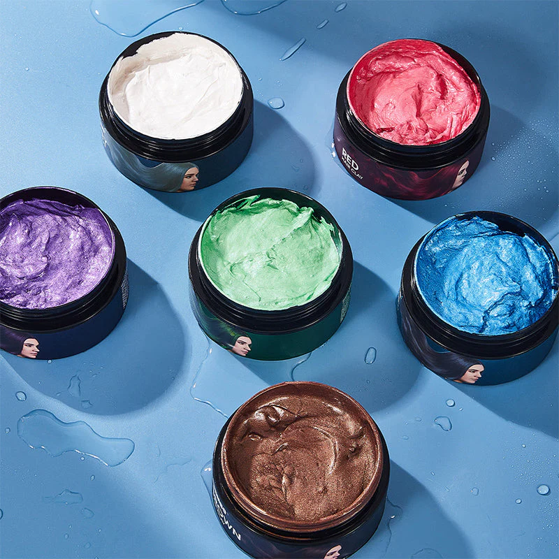 Disposable Hair Dye Clay