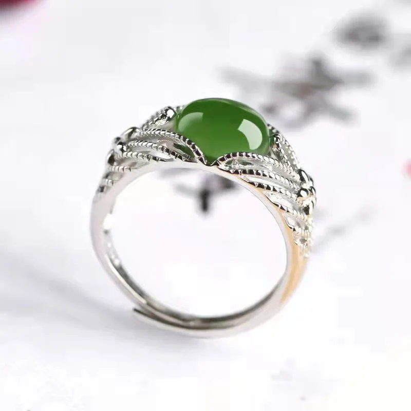 Adjustable Hetian Ring