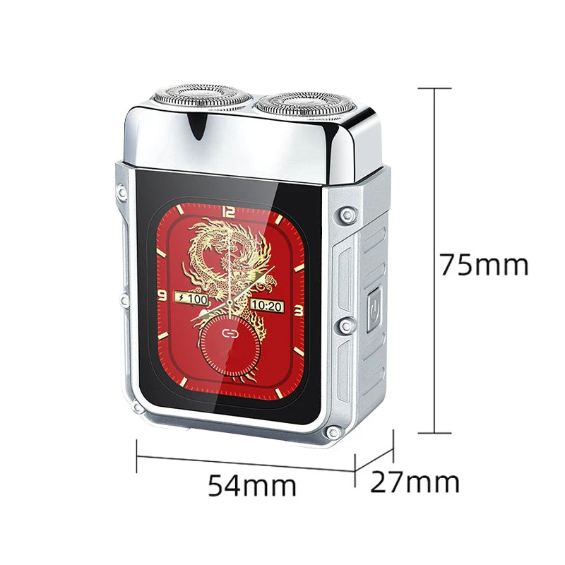 Smart & Screen Display Mini Electric Shaver