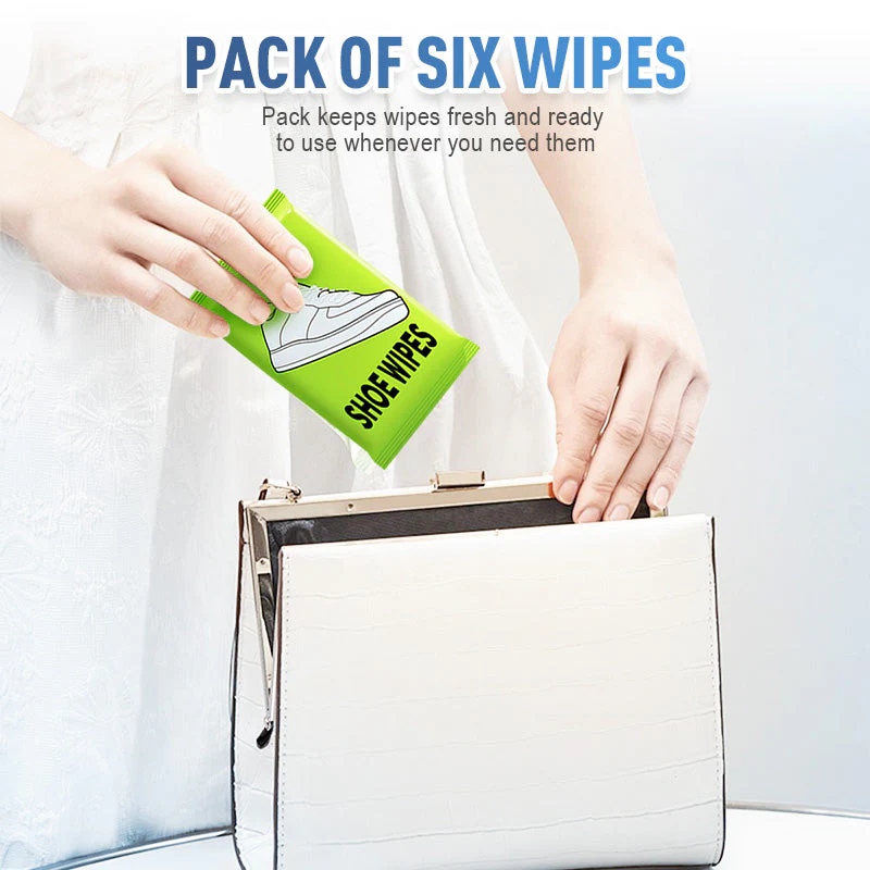Quick-Clean Shoe Wipes
