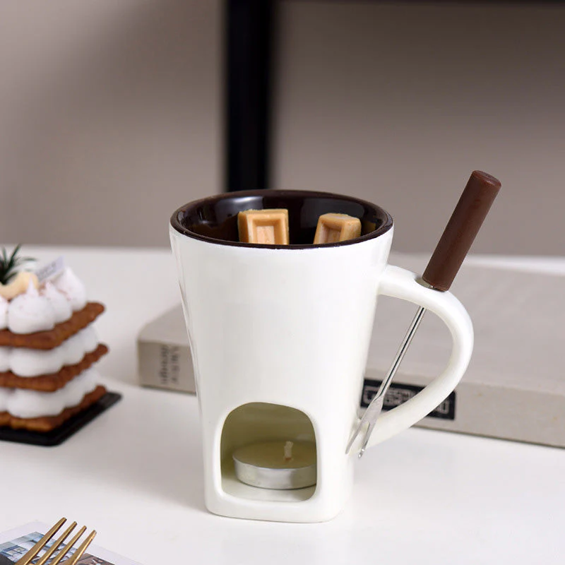Ceramic Chocolate Fondue Mug