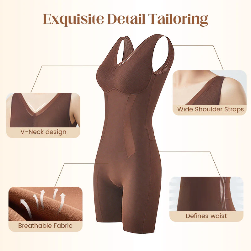 ⏳Time-limited Special⏰Tummy Tuck & Hip Lift Traceless One-piece Shapewear