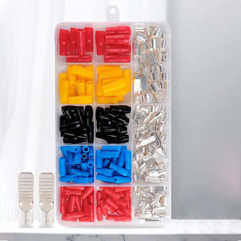 Pousbo® 260pcs Durable Copper Terminal Blocks