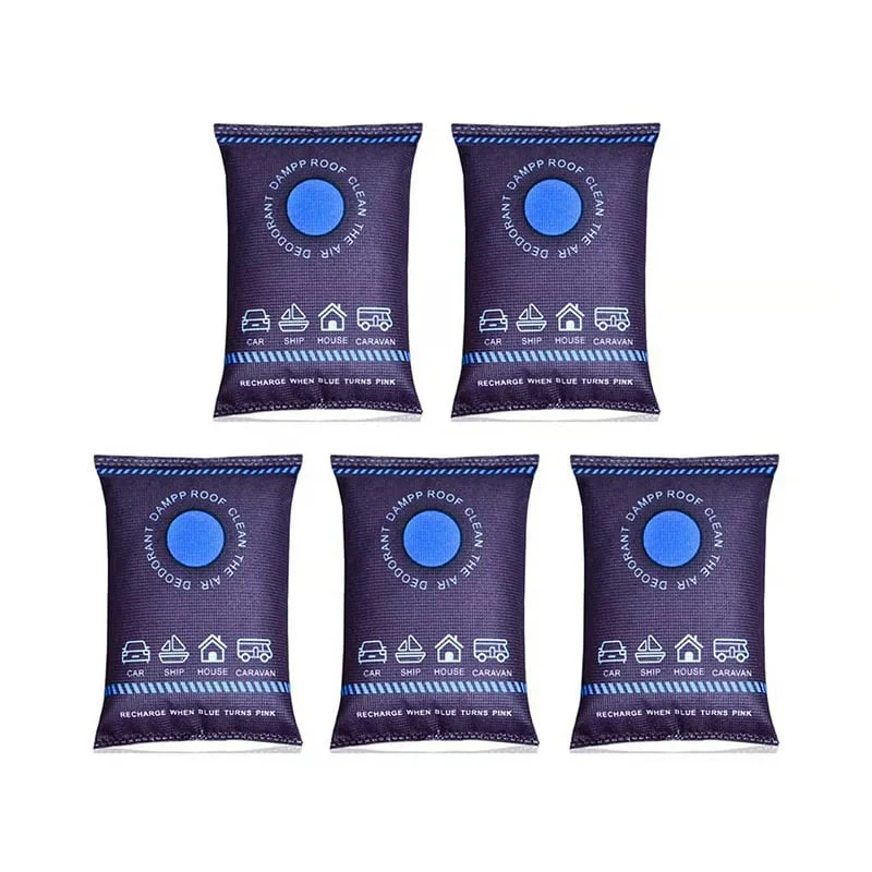 ❄️Dehumidification Bag Desiccant|Reusable Moisture Absorber with Color-Changing Indicator