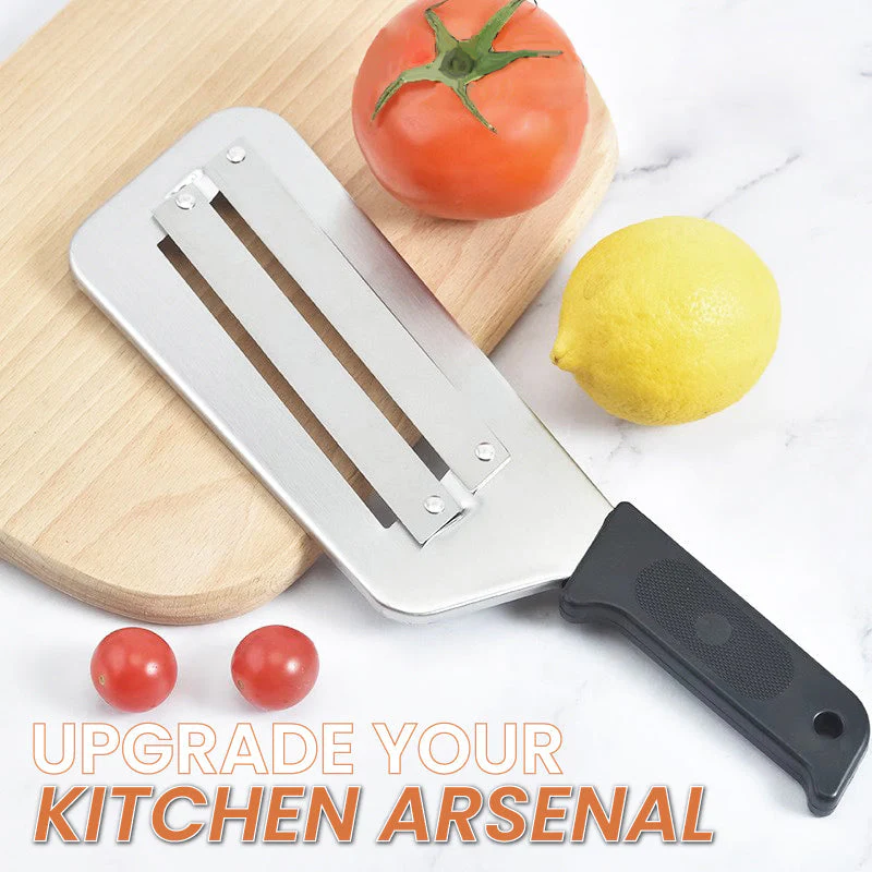 🔥Hot Sale 49% OFF🔥Stainless Steel Double-layer Slicer