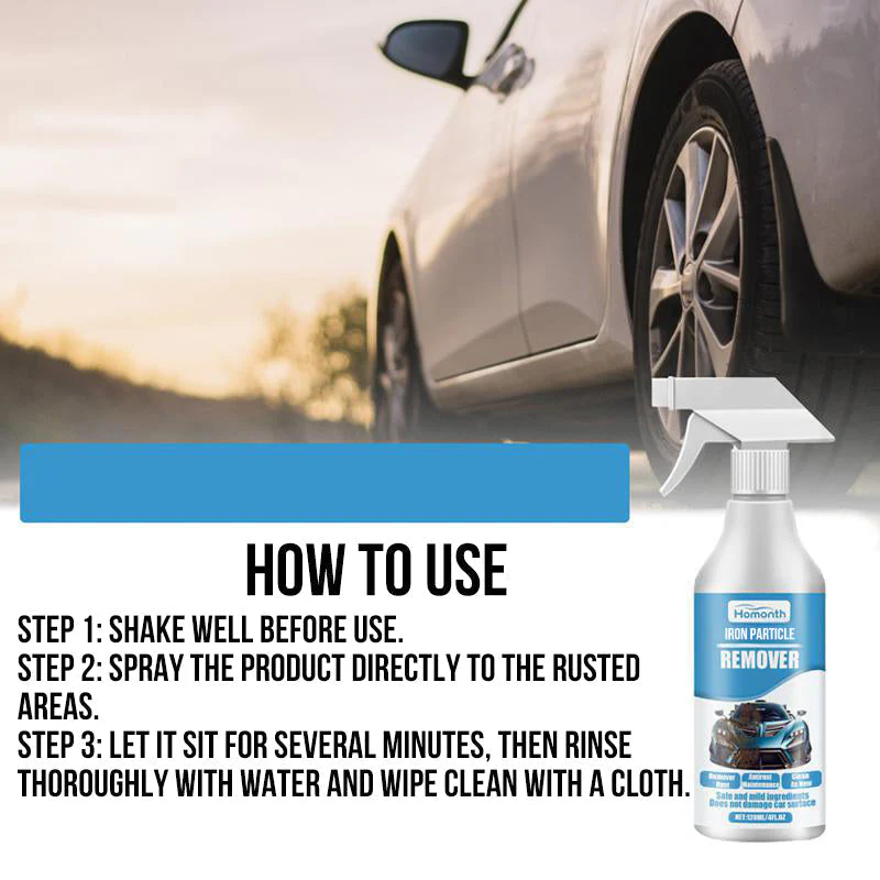 Car Rust & Iron Particle Remover Spray