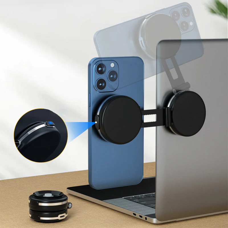 Double Suction Cup Wireless Charging Phone Holder