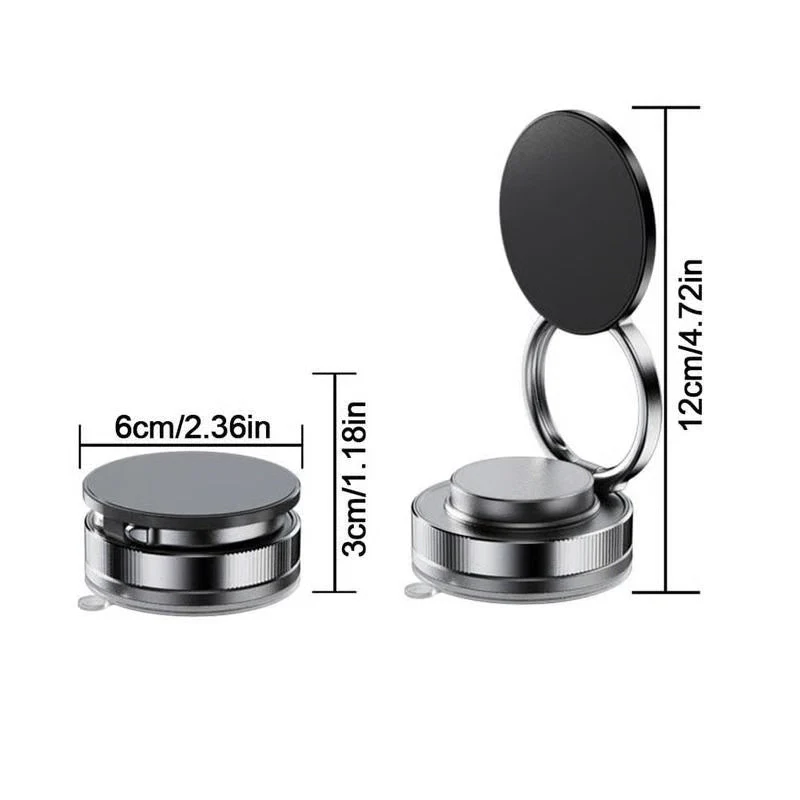 🔥Buy More Save More🔄360° Adjustable Vacuum Magnetic Phone Holder📱🚗
