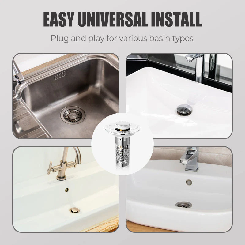 Universal Pop Up Sink Drain Stopper